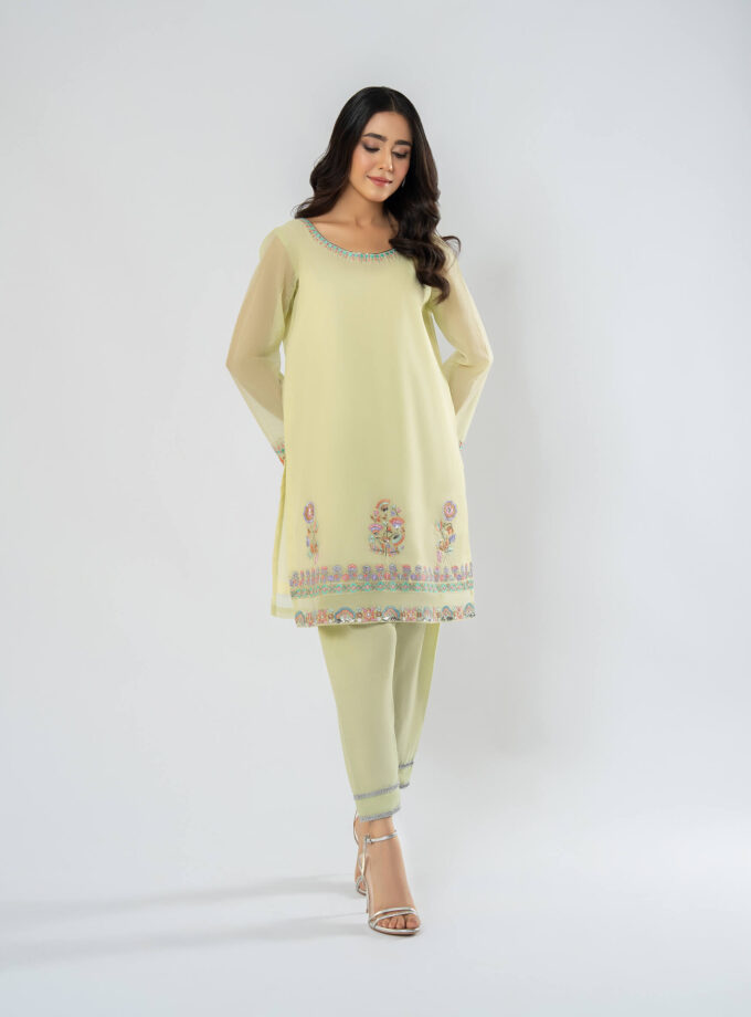 Shirt with Trouser & Dupatta