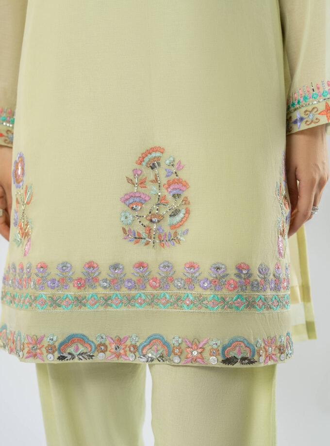 Shirt with Trouser & Dupatta