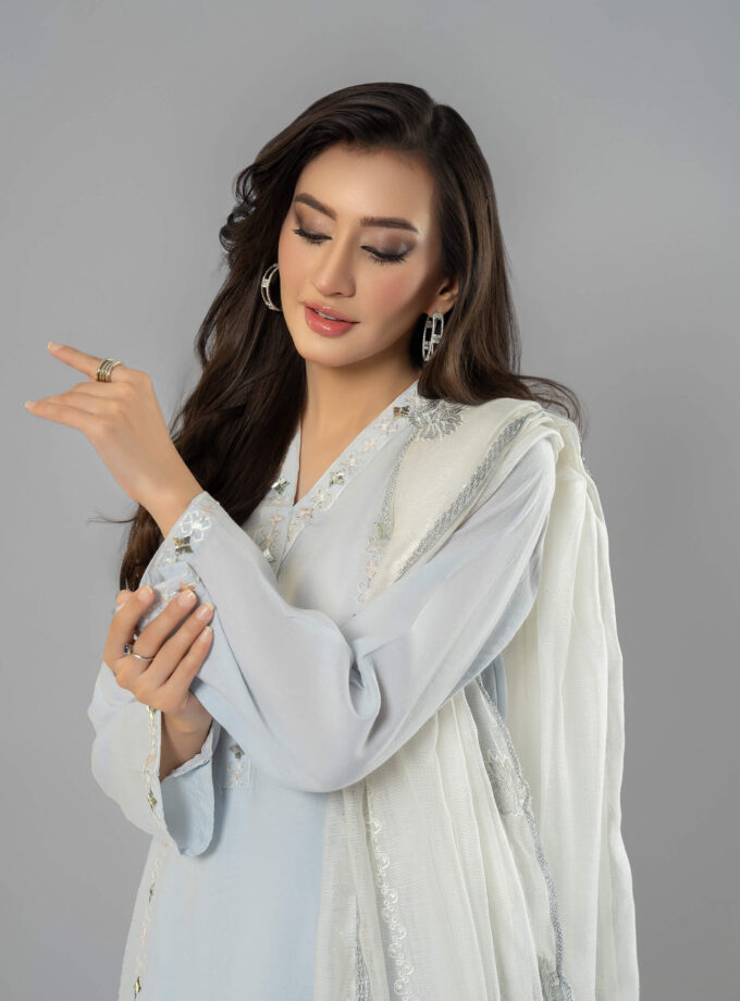 Shirt with Trouser & Dupatta