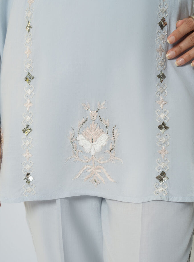 Shirt with Trouser & Dupatta