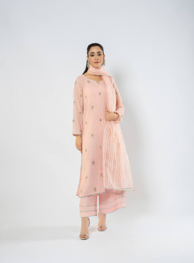 Pink shalwar kameez